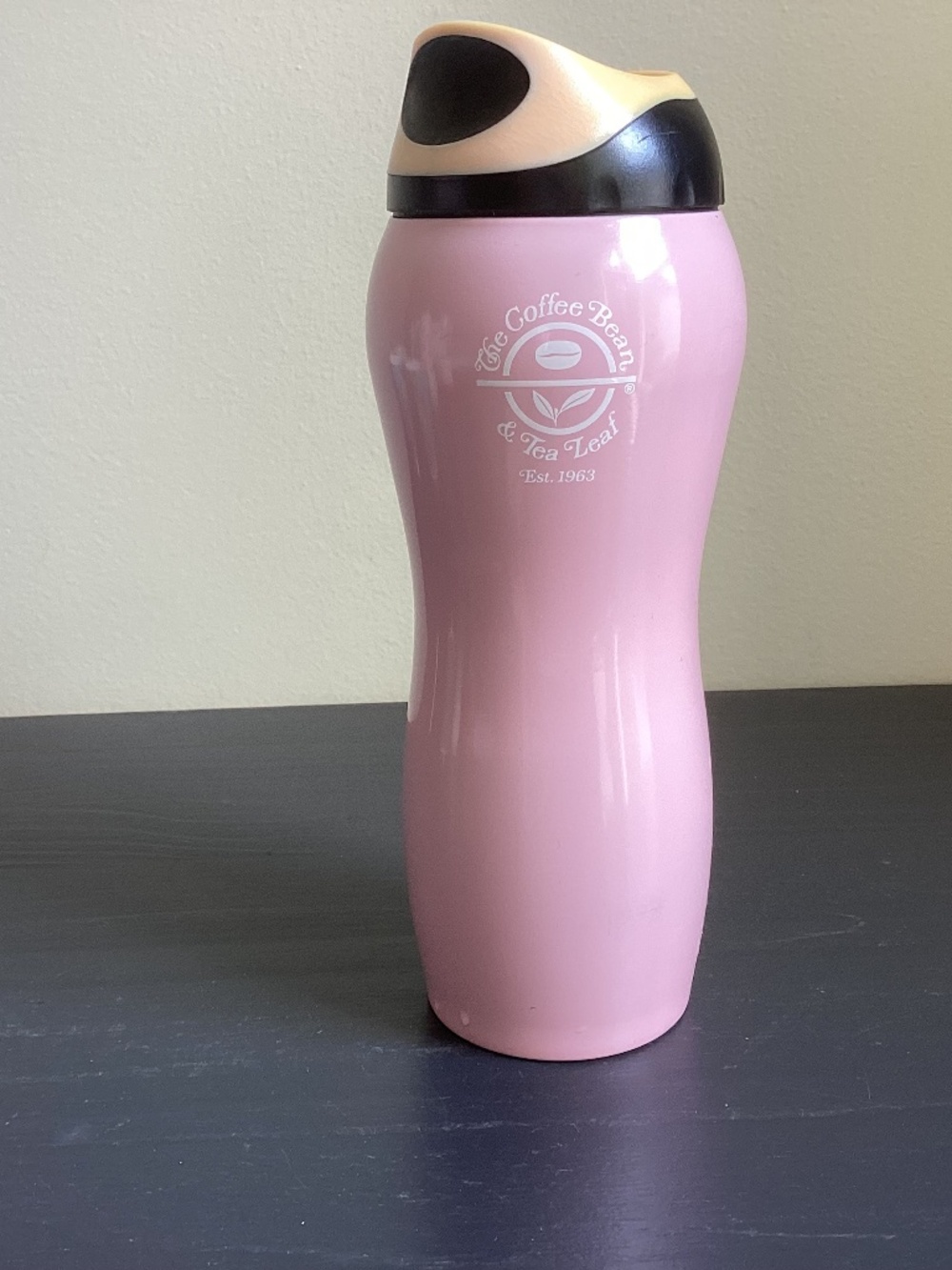 Coffee Bean & Tea Pink 18oz Tumbler Breast Cancer Awareness Ribbon 18oz